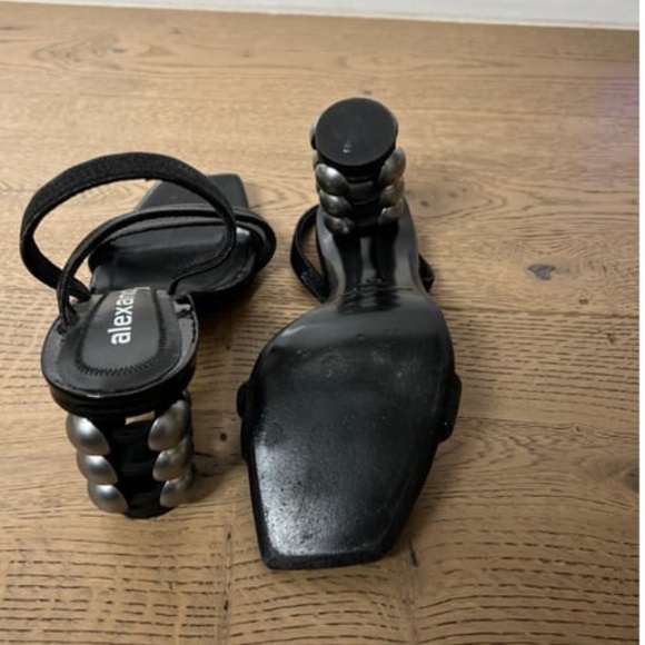 ALEXANDER WANG embellished block strappy sandals size 36 - Picture 6 of 6